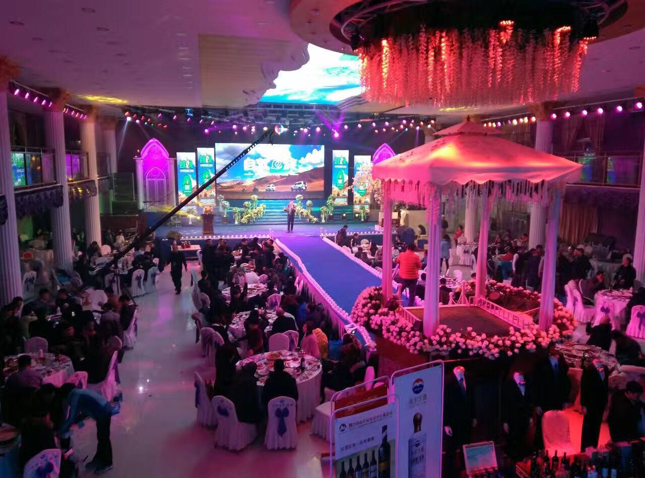 河北邢臺(tái) 戶內(nèi)P6租賃屏  78平方